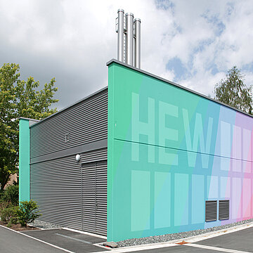Heizzentrale HEW, Hof